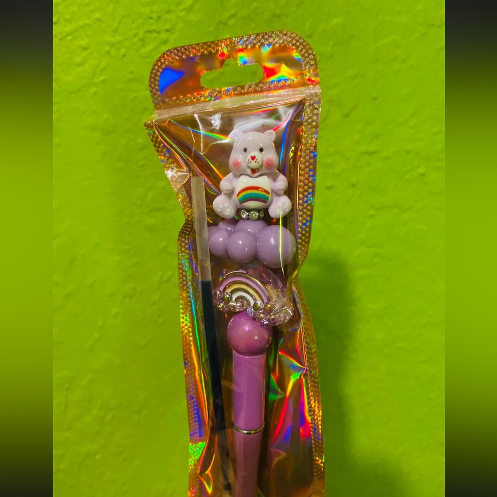 Carebears Beaded Pen